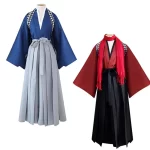 Ensemble veste et hakama traditionnel 2