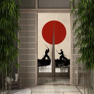 Noren rideau japonais Geisha 6